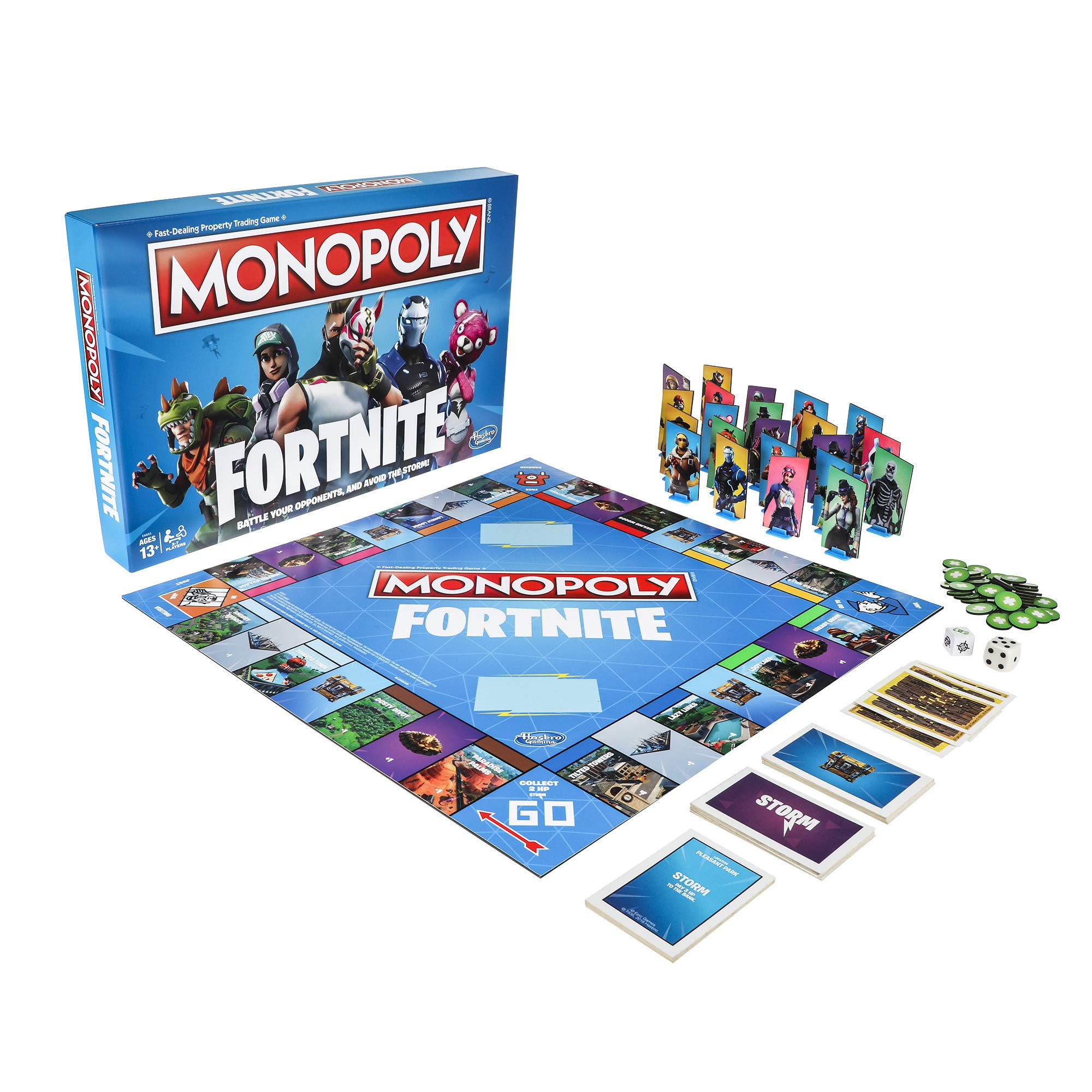 Foto 4 pulgar | Juego De Mesa Hasbro Monopoly Fortnite Edition De Más De 13 Años - Venta Internacional.