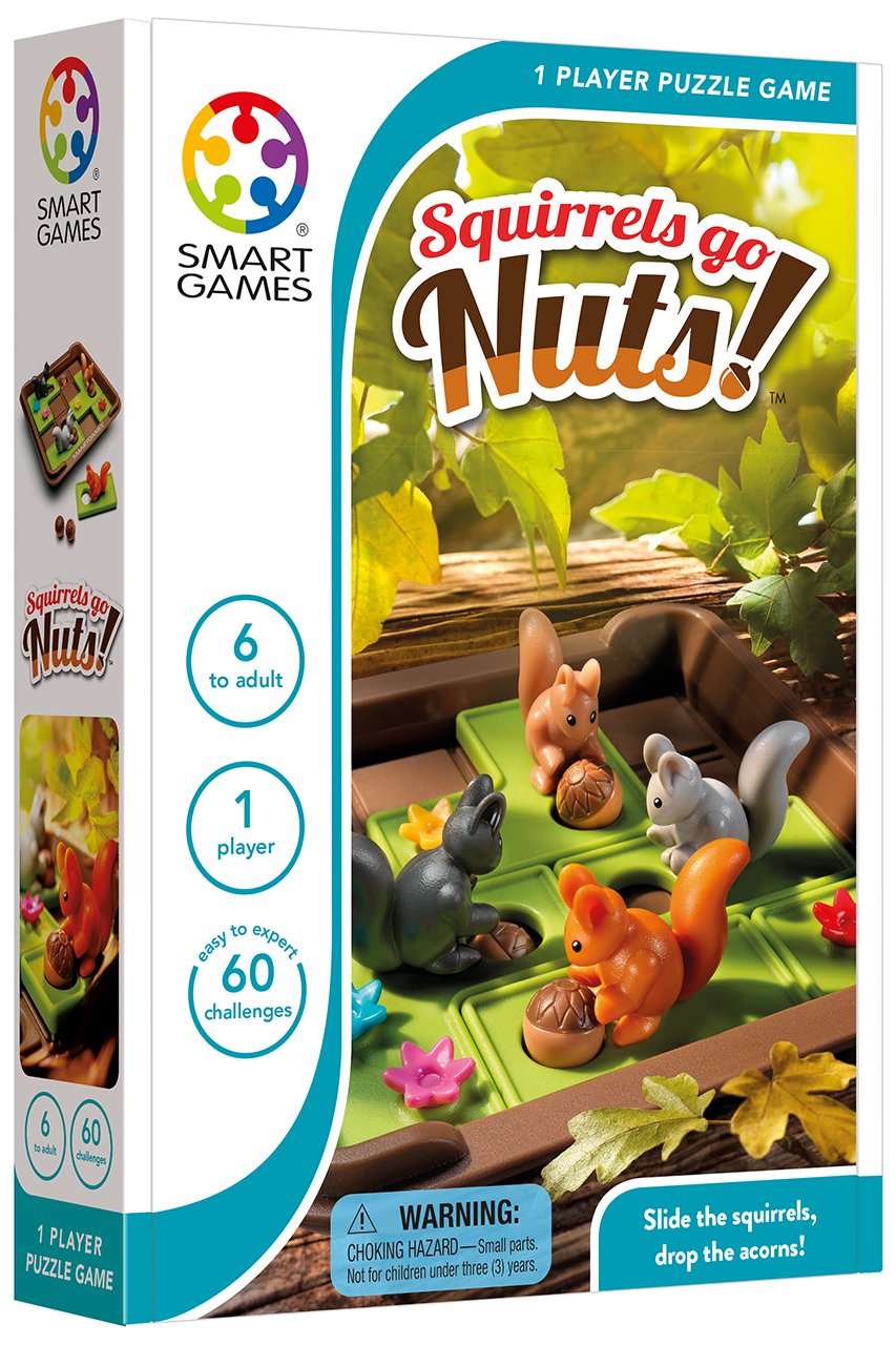 Foto 3 pulgar | Juego De Viajes Smartgames Squirrels Go Nuts! De 6 A Adultos - Venta Internacional.