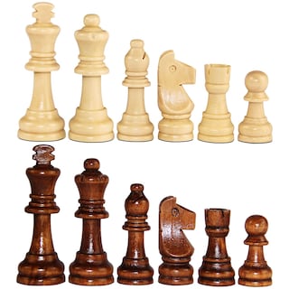 Foto 1 | Piezas De Ajedrez Asney Tournament Staunton Wood, 8 Cm, Tamaño King - Venta Internacional.