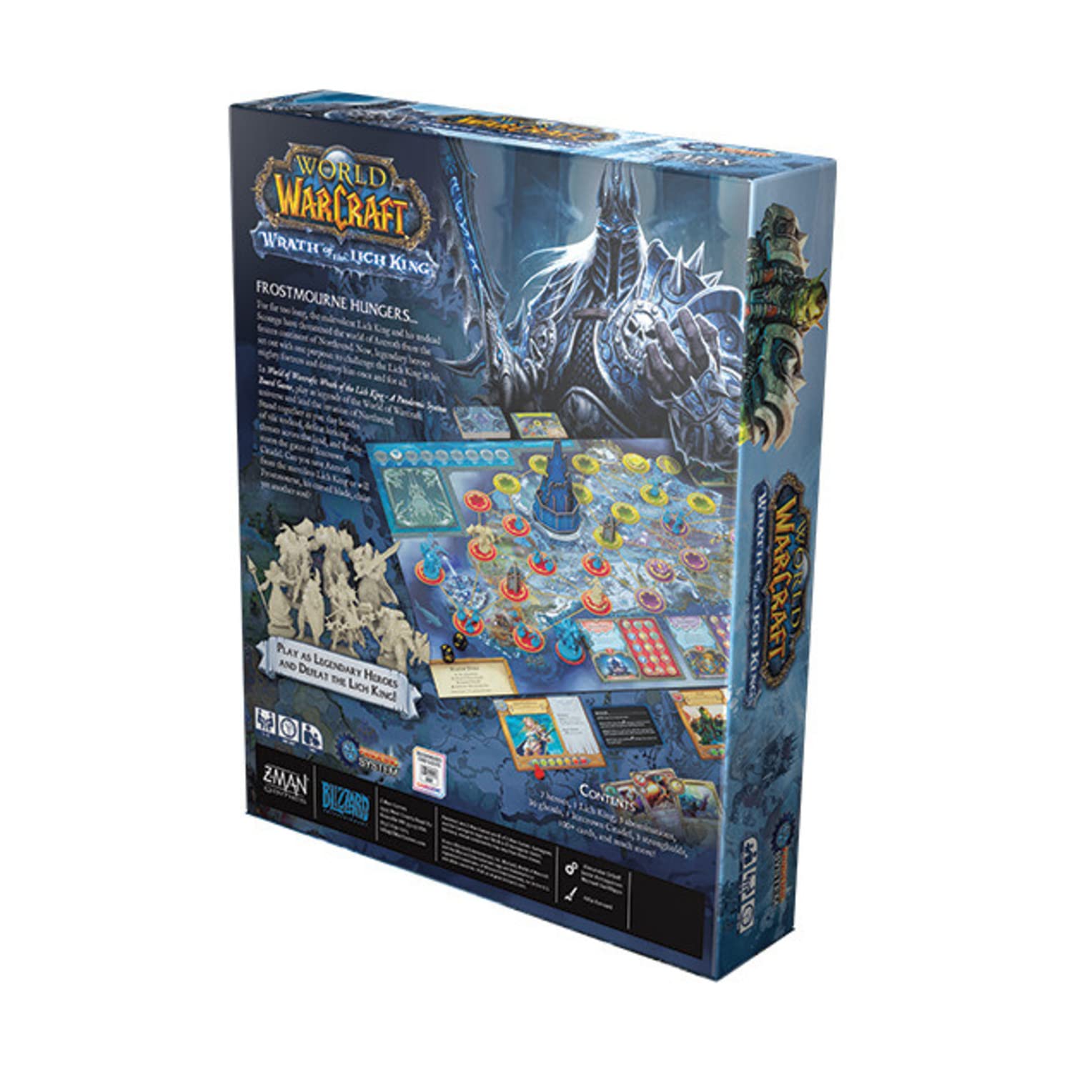 Foto 4 pulgar | Juego De Mesa Z-man Games Pandemic World Of Warcraft Wrath Of The Lich King - Venta Internacional.