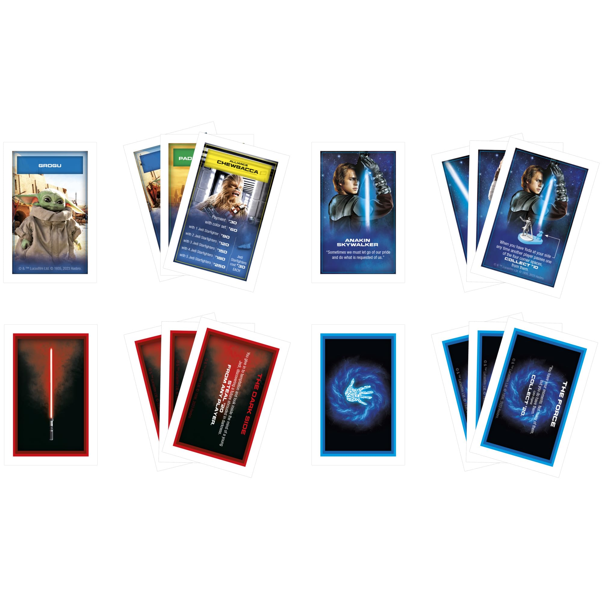 Foto 5 | Juego De Mesa Hasbro Gaming Monopoly Star Wars Light Side - Venta Internacional.