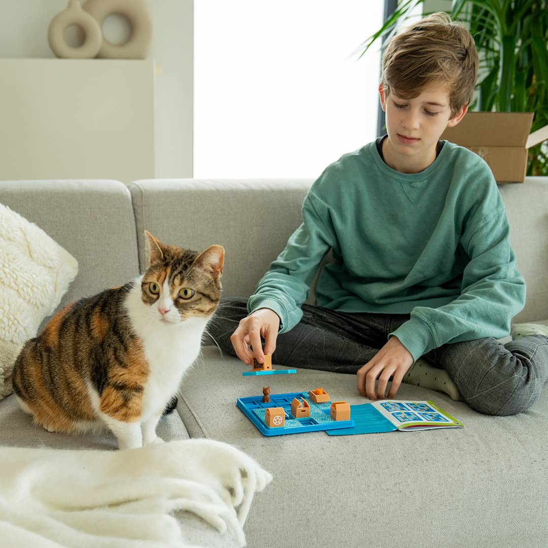 Foto 5 pulgar | Juego De Rompecabezas Smartgames Sg450 Cats & Boxes Para Mayores De 7 Años Con 60 Canales - Venta Internacional.