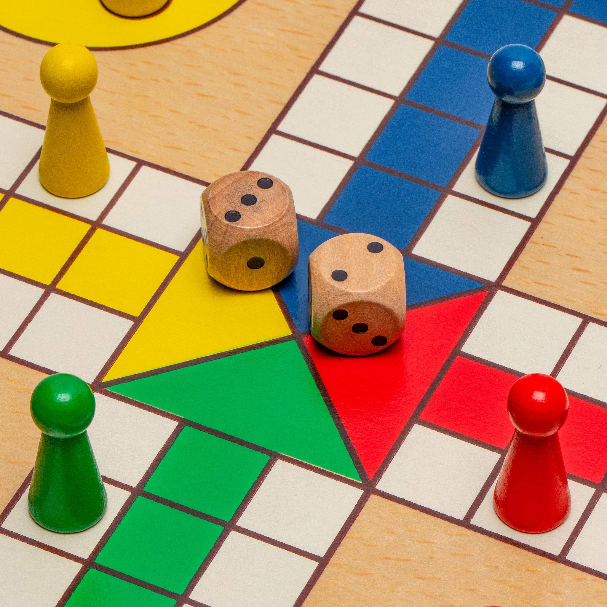 Foto 5 pulgar | Set De Juego Yellow Mountain Imports Snakes And Ladders, Ludo - Venta Internacional.