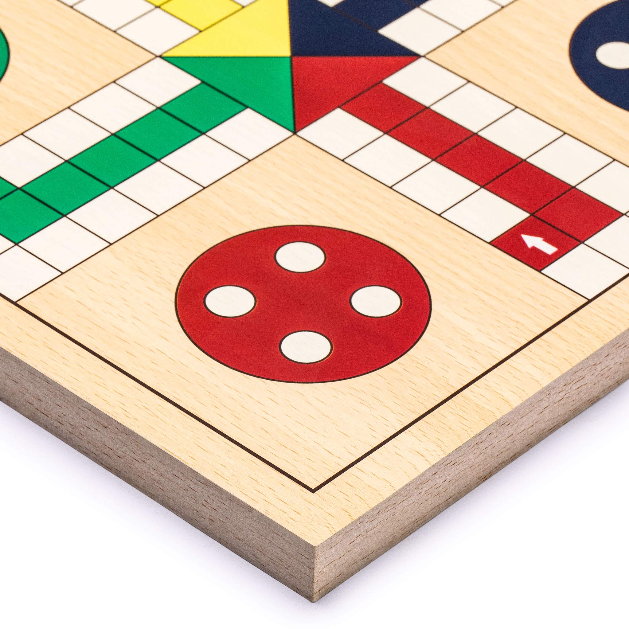 Foto 7 pulgar | Set De Juego Yellow Mountain Imports Snakes And Ladders, Ludo - Venta Internacional.