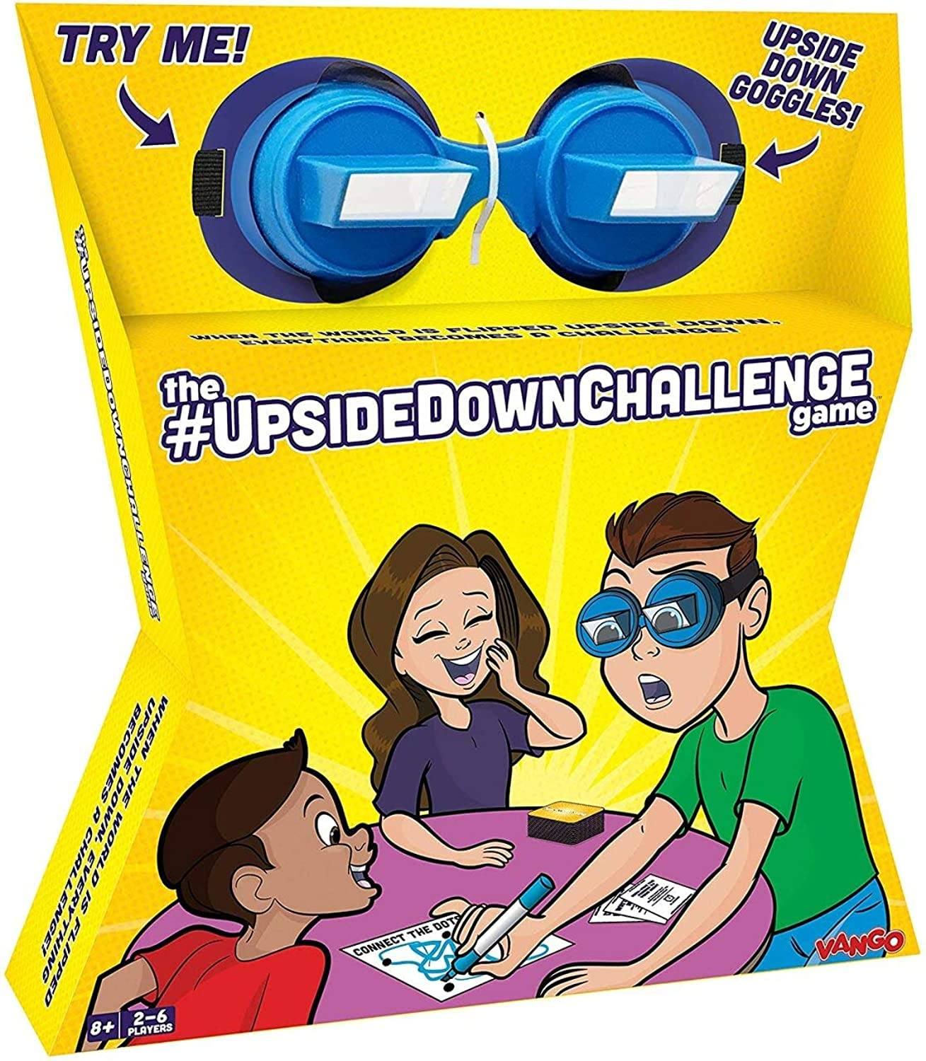 Game Vango Upsidedownchallenge Kids Family Con Gafas Upside Down - Venta Internacional.