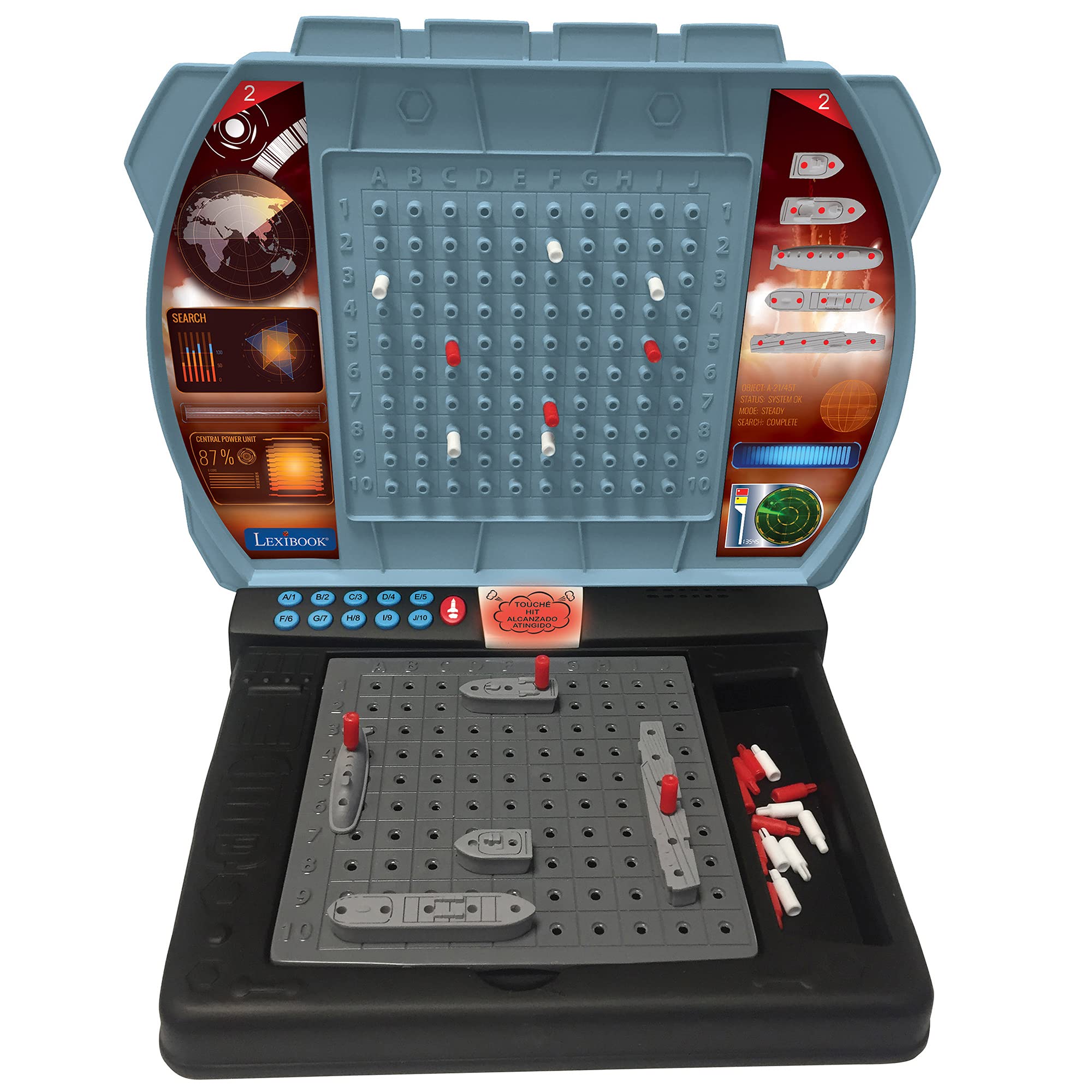 Foto 3 | Juego De Mesa Electrónico Lexibook Talking Sea Battle Gt2800i1 - Venta Internacional.