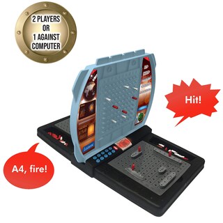 Foto 6 | Juego De Mesa Electrónico Lexibook Talking Sea Battle Gt2800i1 - Venta Internacional.