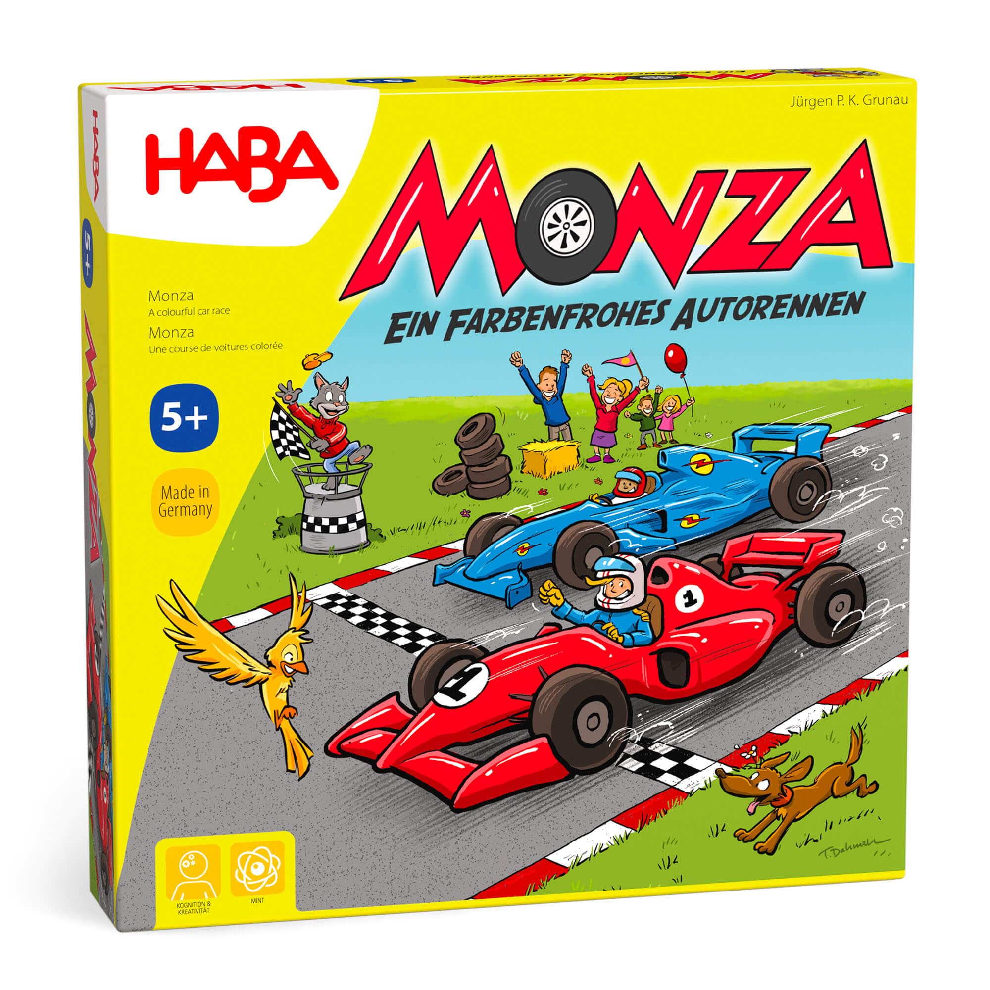 Foto 1 | Juego De Mesa Haba Monza Juegos De Carreras De Coches Para Niños Y Adultos Mayores De 5 Años - Venta Internacional.
