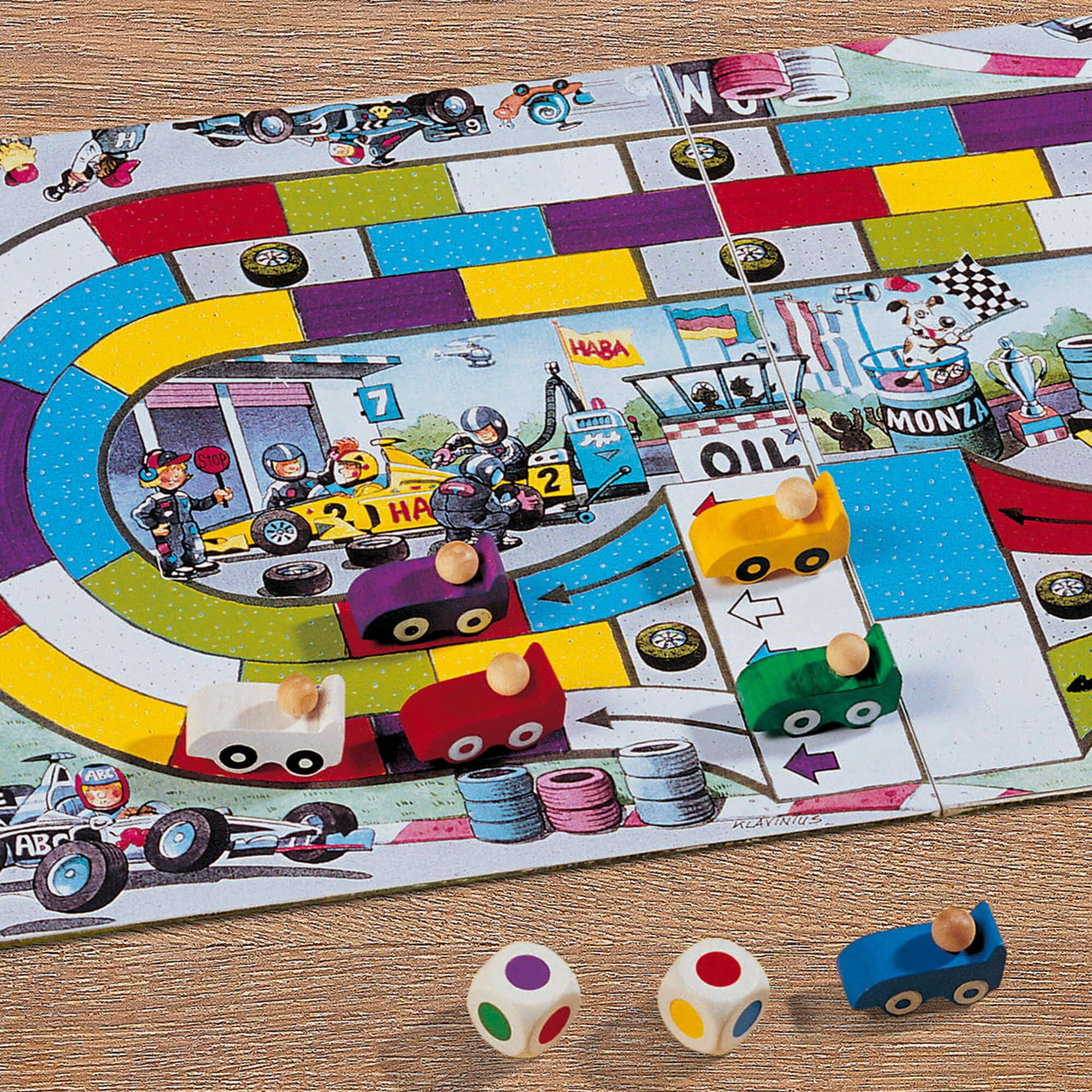 Foto 3 pulgar | Juego De Mesa Haba Monza Juegos De Carreras De Coches Para Niños Y Adultos Mayores De 5 Años - Venta Internacional.