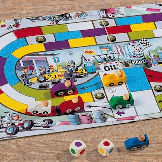 Foto 2 | Juego De Mesa Haba Monza Juegos De Carreras De Coches Para Niños Y Adultos Mayores De 5 Años - Venta Internacional.