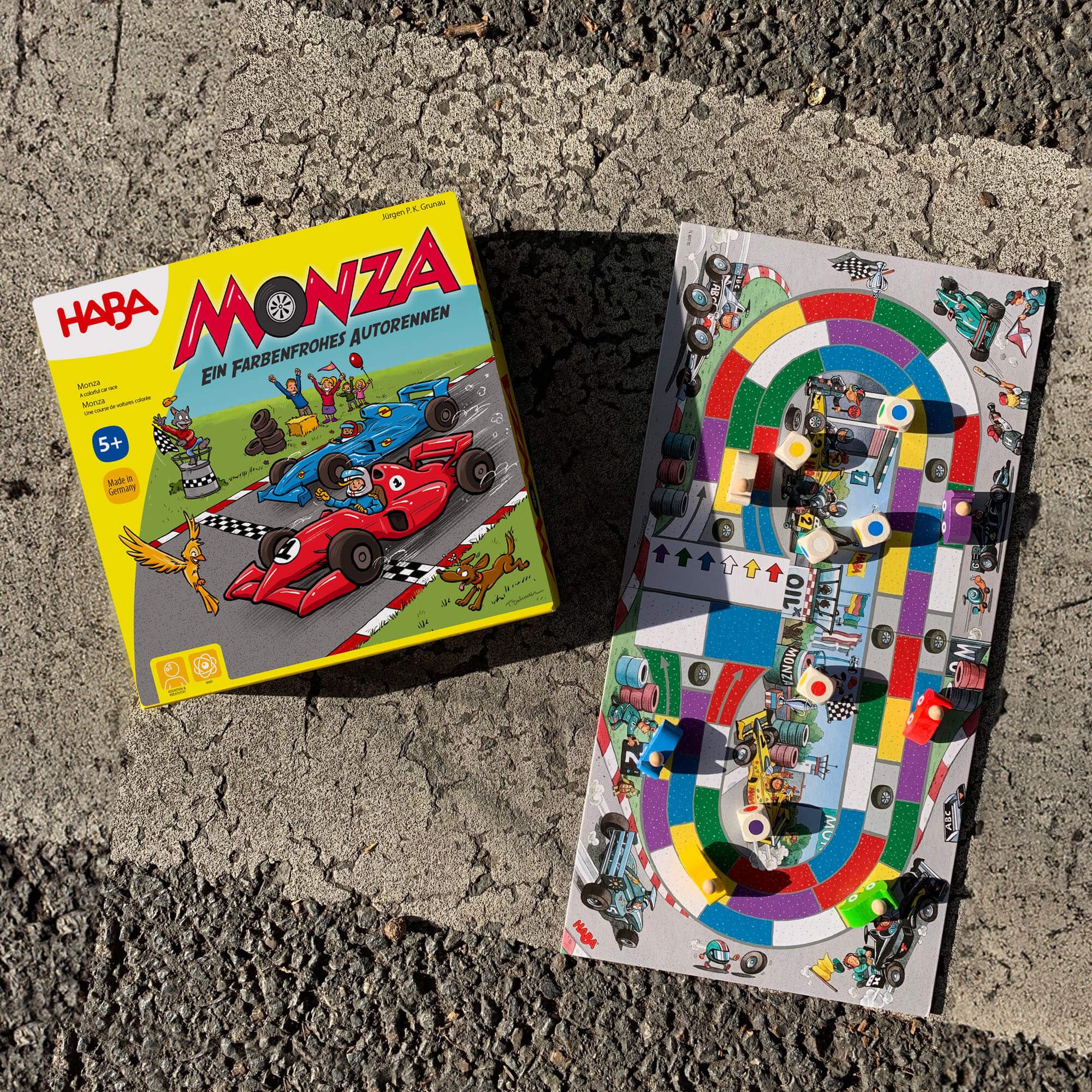 Foto 4 pulgar | Juego De Mesa Haba Monza Juegos De Carreras De Coches Para Niños Y Adultos Mayores De 5 Años - Venta Internacional.