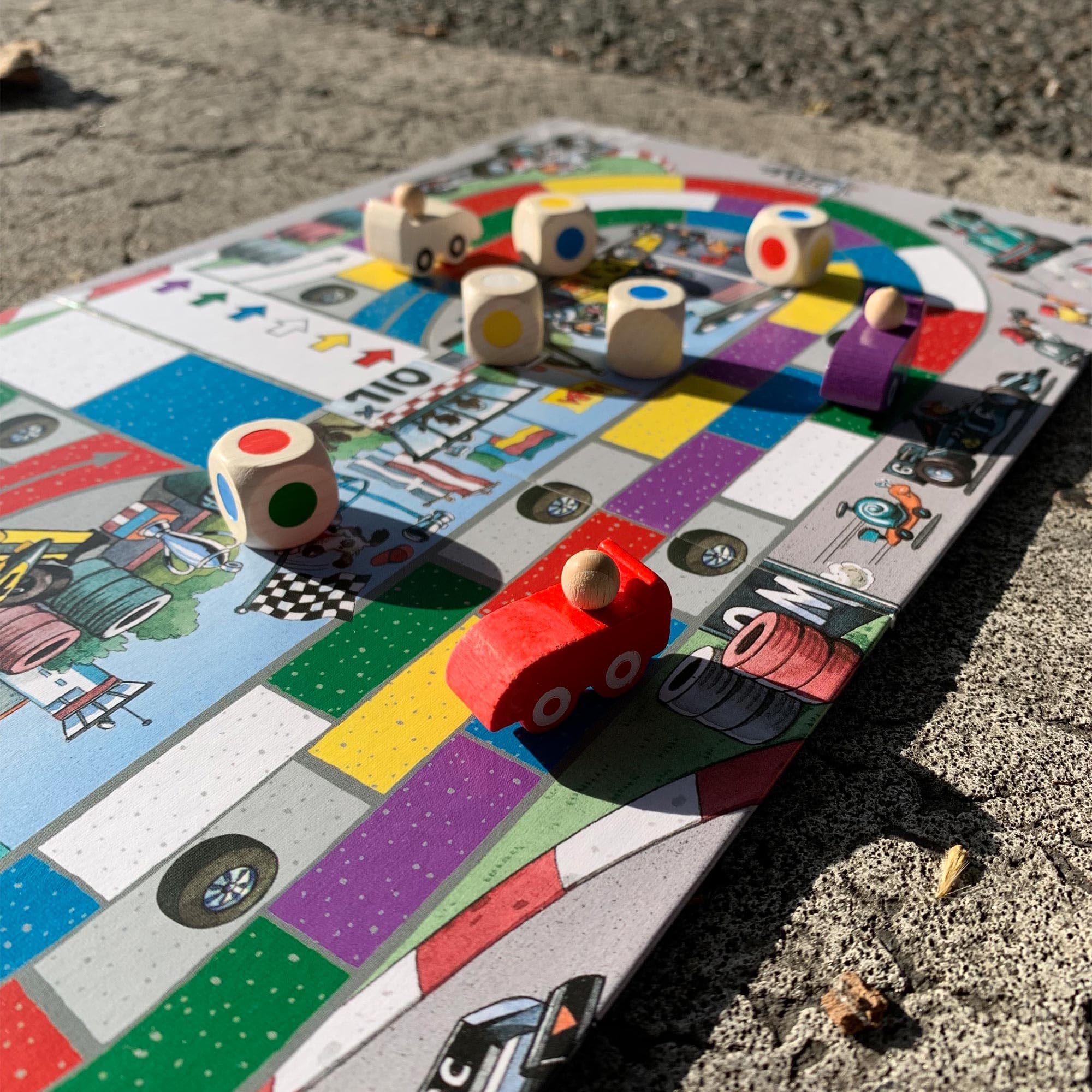 Foto 6 pulgar | Juego De Mesa Haba Monza Juegos De Carreras De Coches Para Niños Y Adultos Mayores De 5 Años - Venta Internacional.