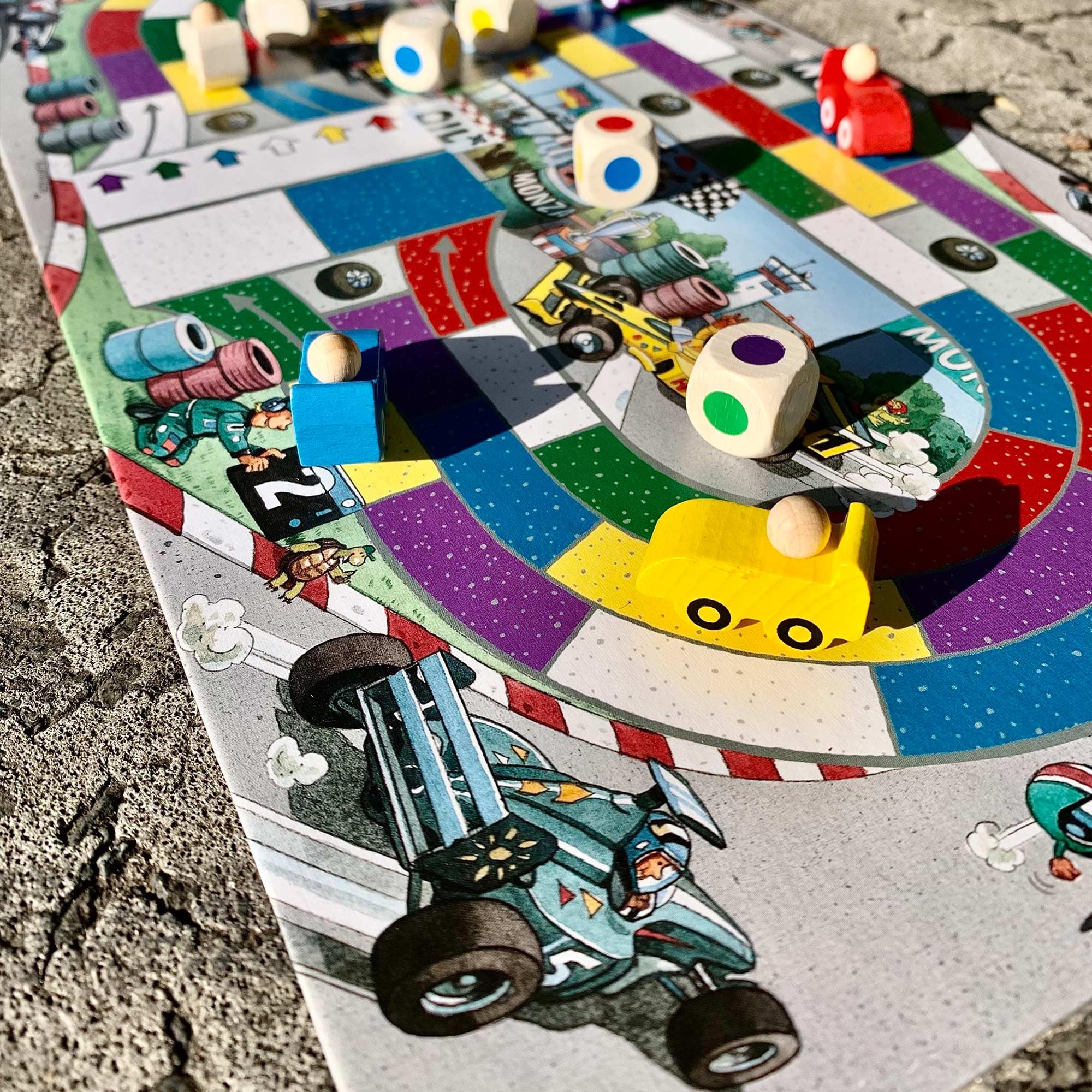 Foto 8 pulgar | Juego De Mesa Haba Monza Juegos De Carreras De Coches Para Niños Y Adultos Mayores De 5 Años - Venta Internacional.
