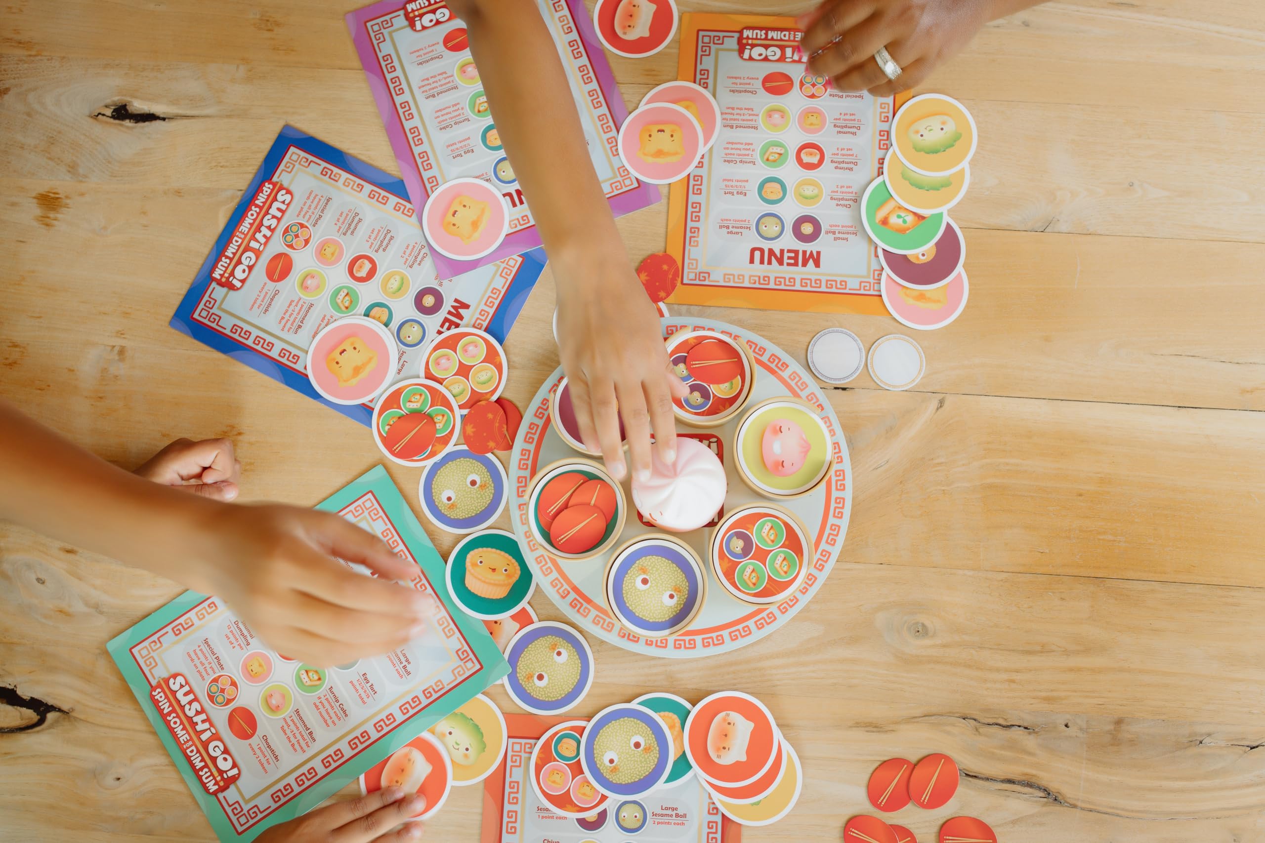 Foto 8 pulgar | Juego De Mesa Gamewright Sushi Go! Spin Some Para Dim Sum Kids 8+ - Venta Internacional.