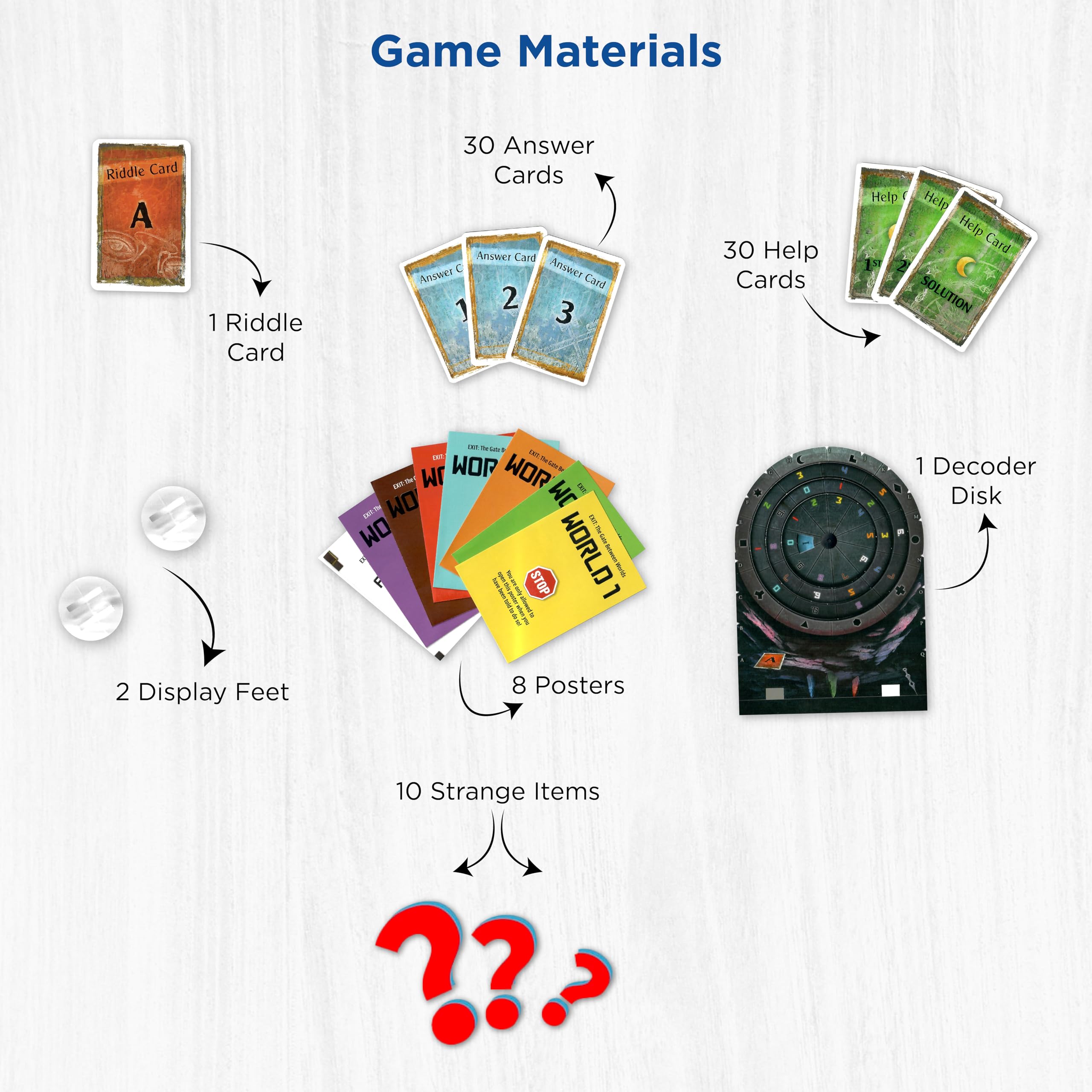Foto 4 pulgar | Juego De Mesa Thames & Kosmos Exit: The Gate Between Worlds - Venta Internacional.