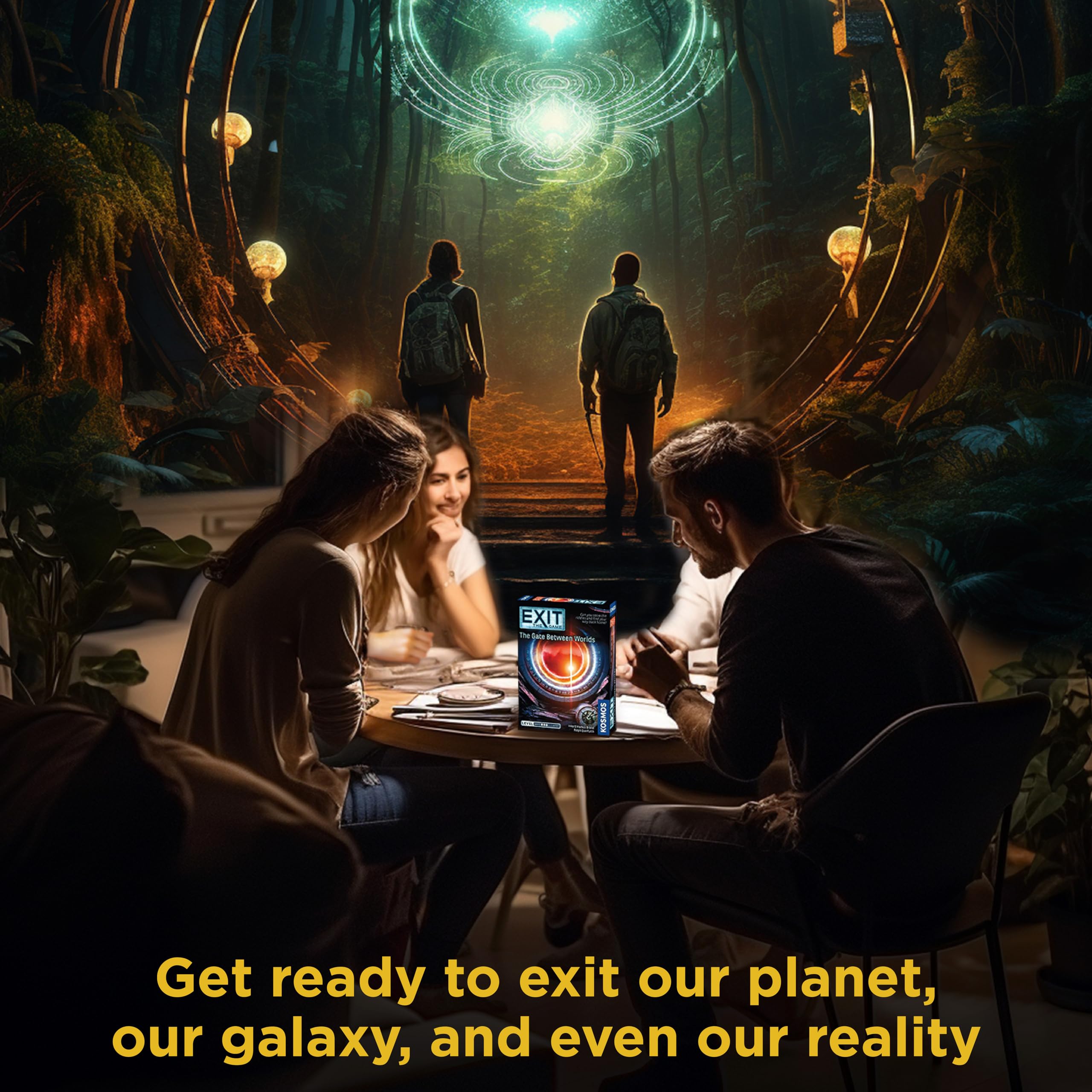 Foto 6 pulgar | Juego De Mesa Thames & Kosmos Exit: The Gate Between Worlds - Venta Internacional.