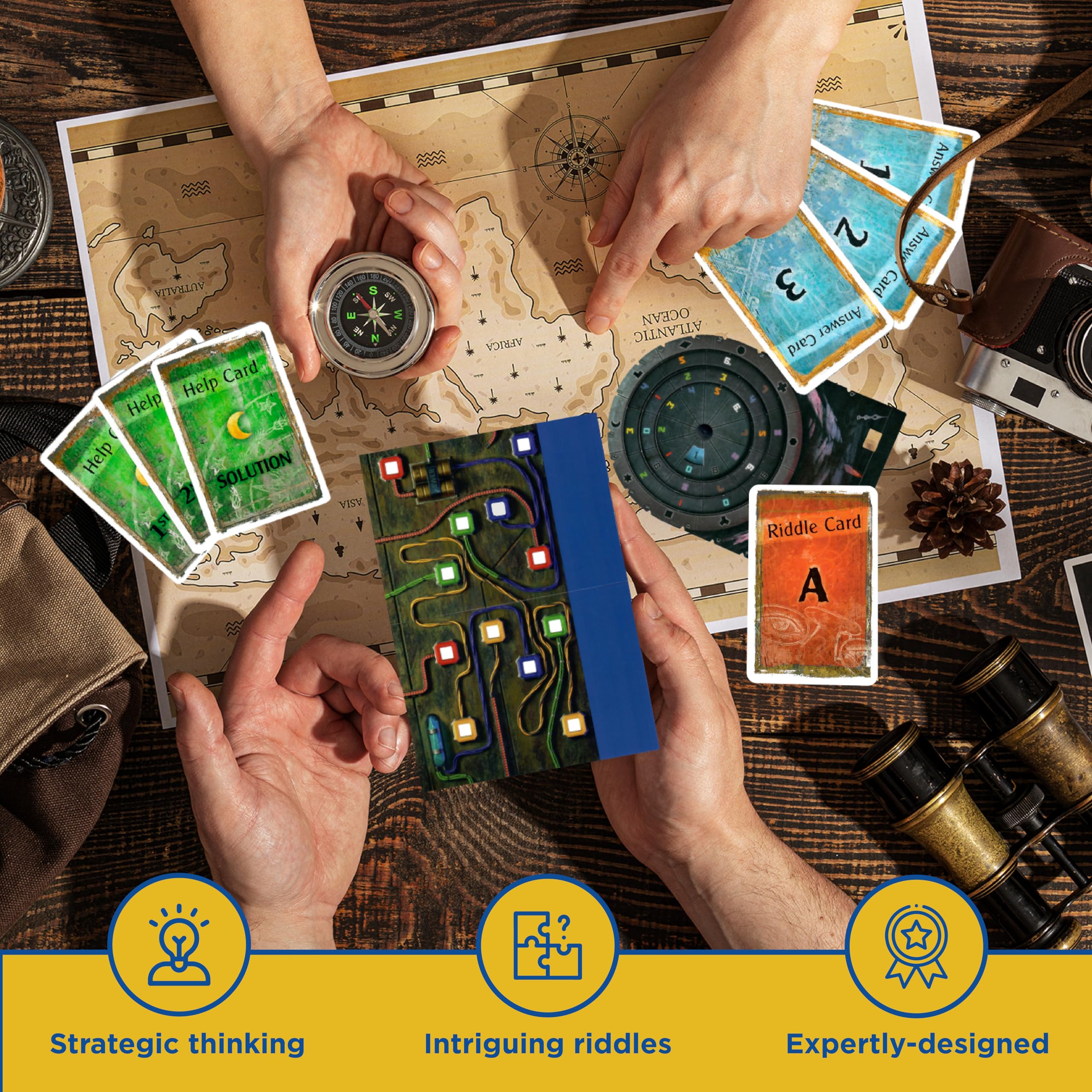 Foto 7 pulgar | Juego De Mesa Thames & Kosmos Exit: The Gate Between Worlds - Venta Internacional.