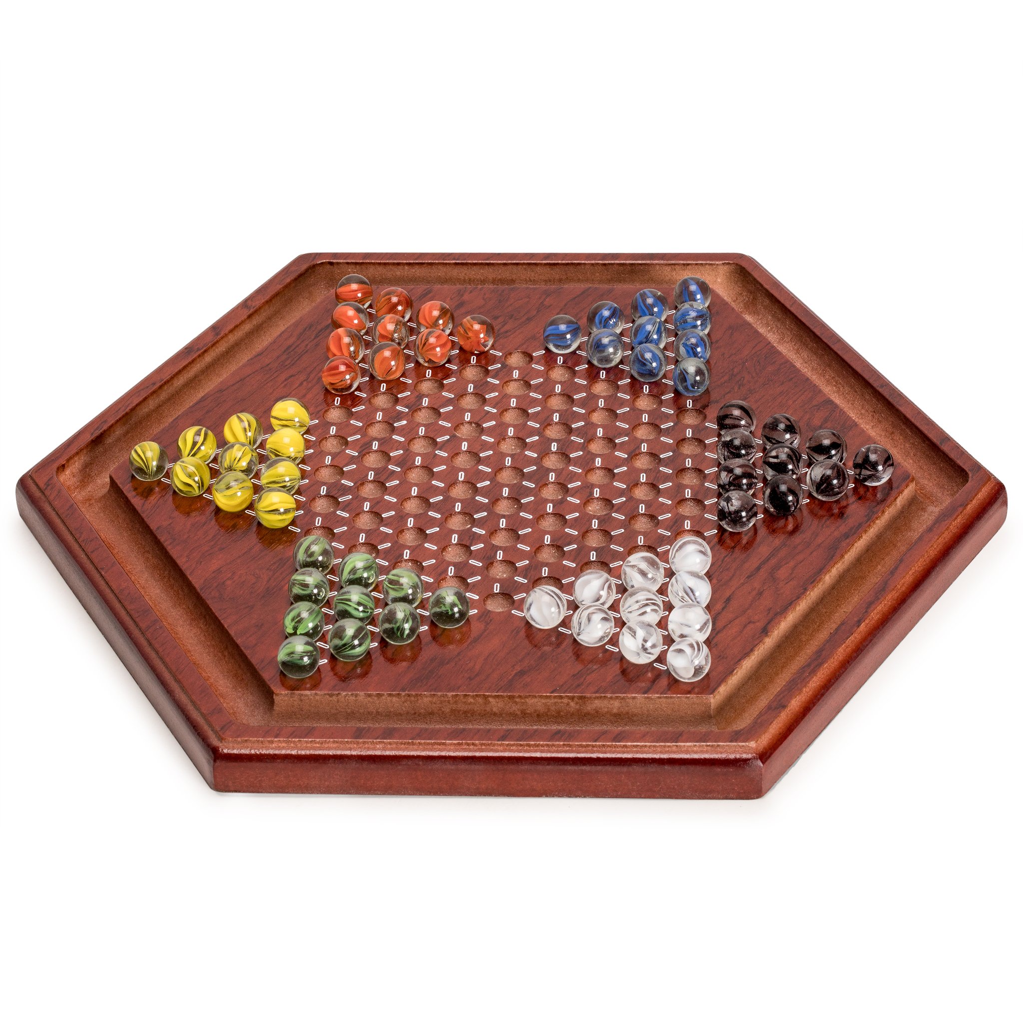 Foto 3 pulgar | Juego De Mesa Chinese Checkers Halma Yellow Mountain - Venta Internacional.