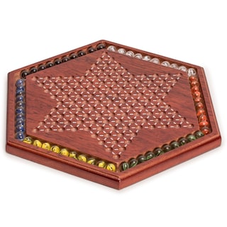 Foto 7 | Juego De Mesa Chinese Checkers Halma Yellow Mountain - Venta Internacional.