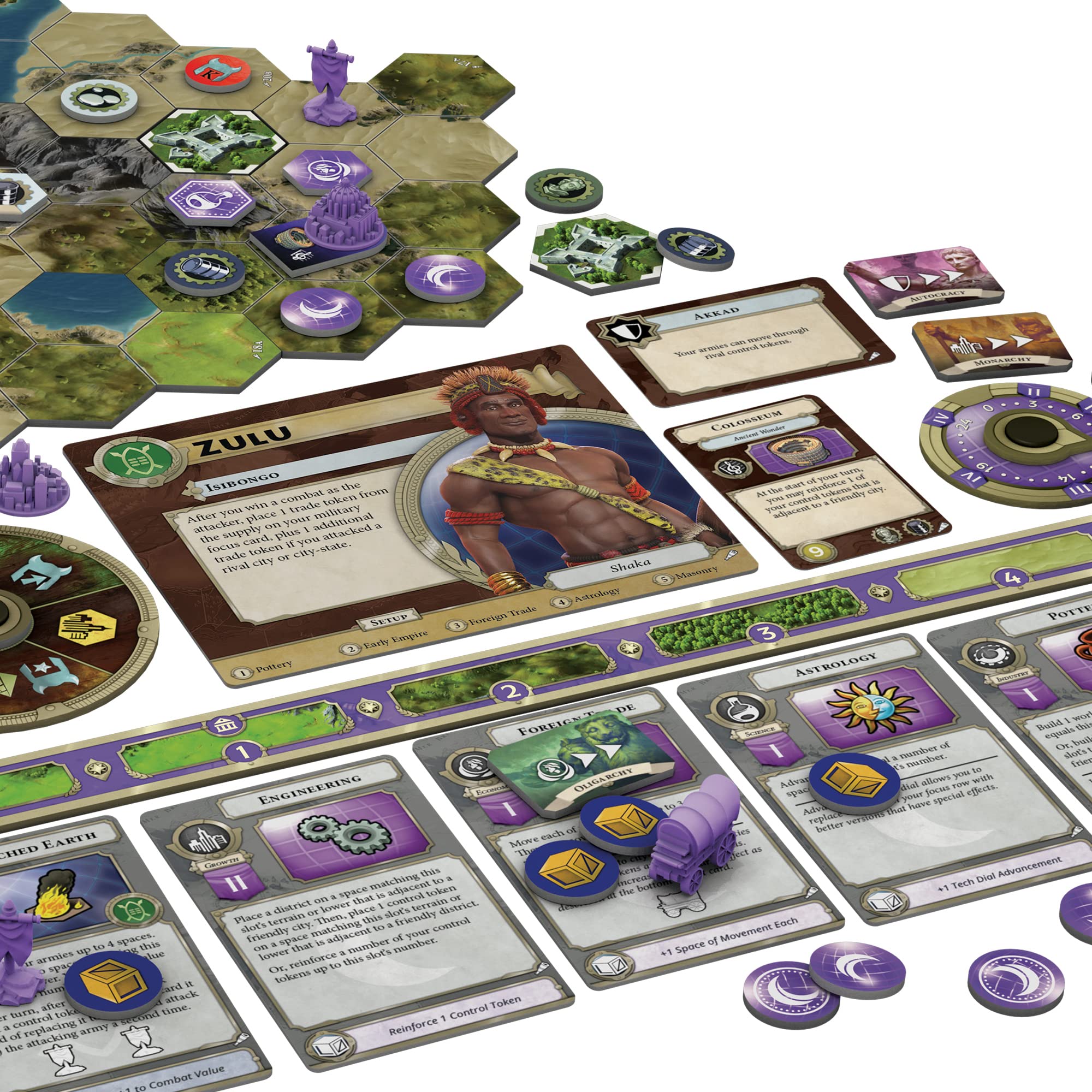 Foto 2 | Juegos de Mesa Sid Meier's Civilization Terra Incógnita - Venta Internacional