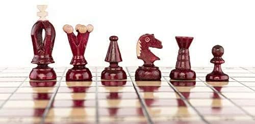 Foto 3 | Juego De Ajedrez Chess and games shop Muba Hecho A Mano De Madera Con Tablero - Venta Internacional