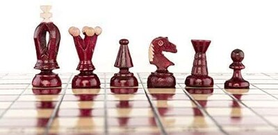 Foto 3 | Juego De Ajedrez Chess and games shop Muba Hecho A Mano De Madera Con Tablero - Venta Internacional