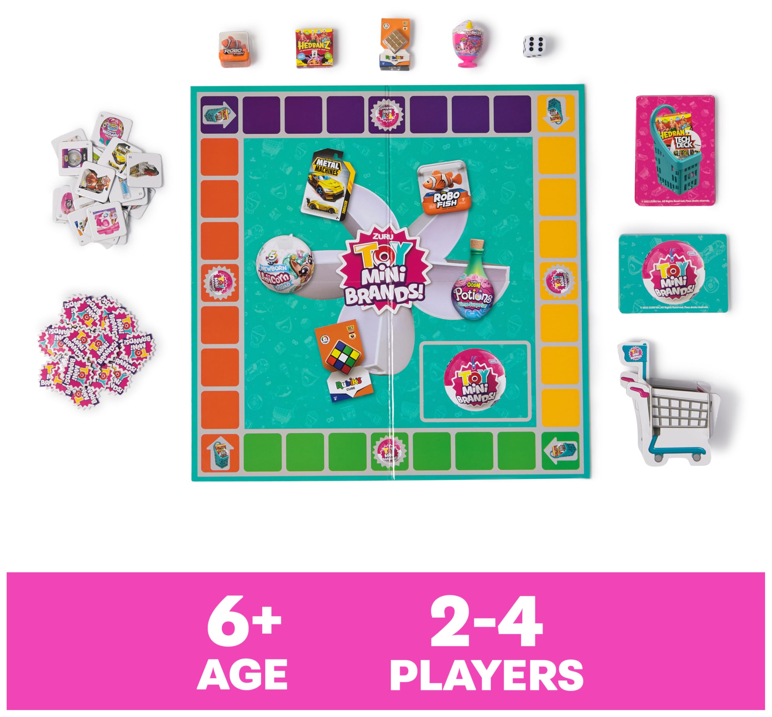 Foto 3 pulgar | Juego de Mesa Mini Brands con 4 Figuras +6 Años - Venta Internacional