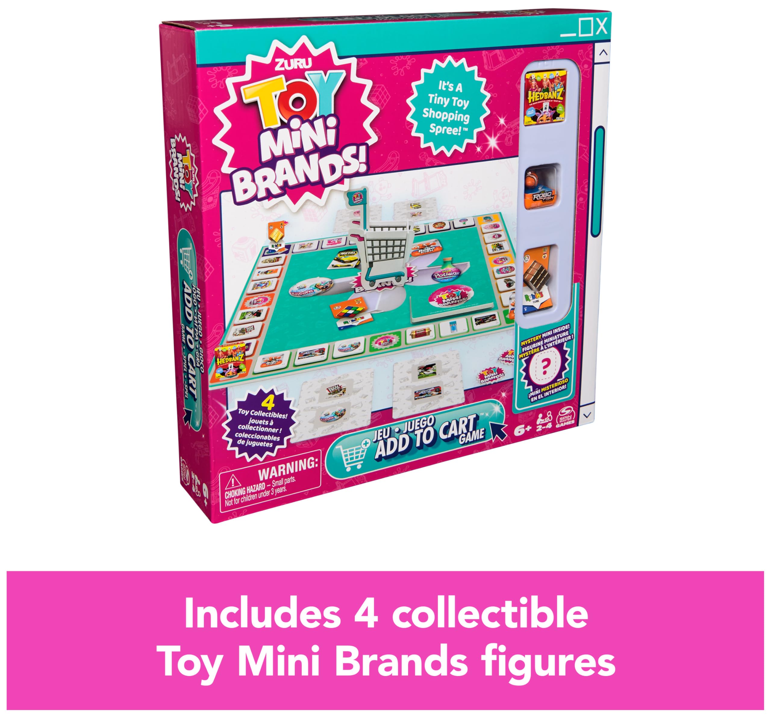 Foto 6 pulgar | Juego de Mesa Mini Brands con 4 Figuras +6 Años - Venta Internacional