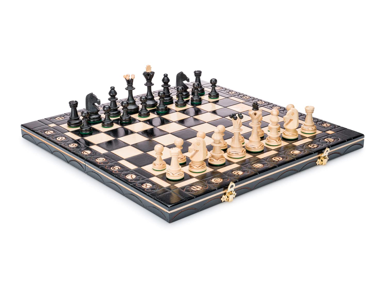 Foto 2 pulgar | Juego de Ajedrez De Madera Hecho A Mano Chess and games shop Muba - Venta Internacional