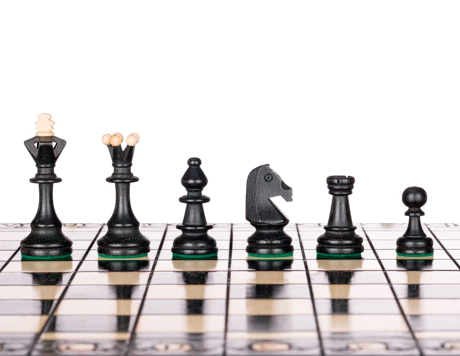 Foto 5 | Juego de Ajedrez De Madera Hecho A Mano Chess and games shop Muba - Venta Internacional