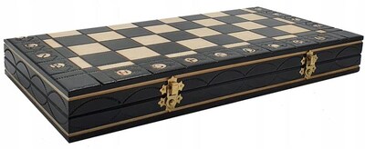 Foto 6 | Juego de Ajedrez De Madera Hecho A Mano Chess and games shop Muba - Venta Internacional