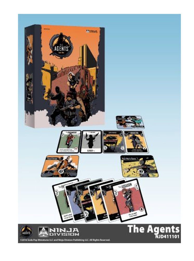 Foto 3 pulgar | Juego De Cartas Ninja Division The Agents Disarmed Disbanded Dismissed - Venta Internacional.