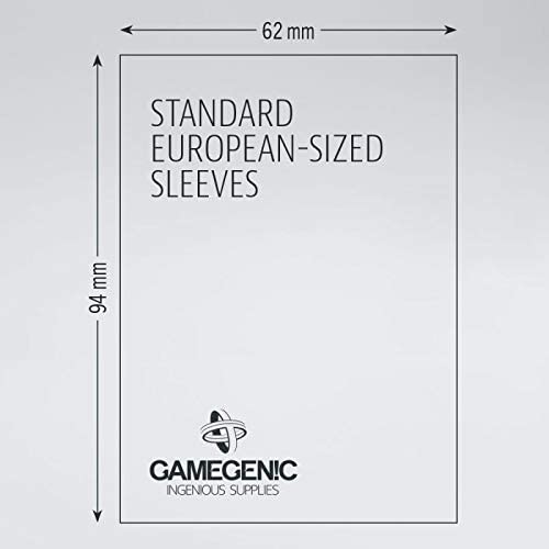Foto 5 pulgar | Fundas Para Juegos De Mesa Gamegenic Prime 50 Ct Standard European - Venta Internacional.