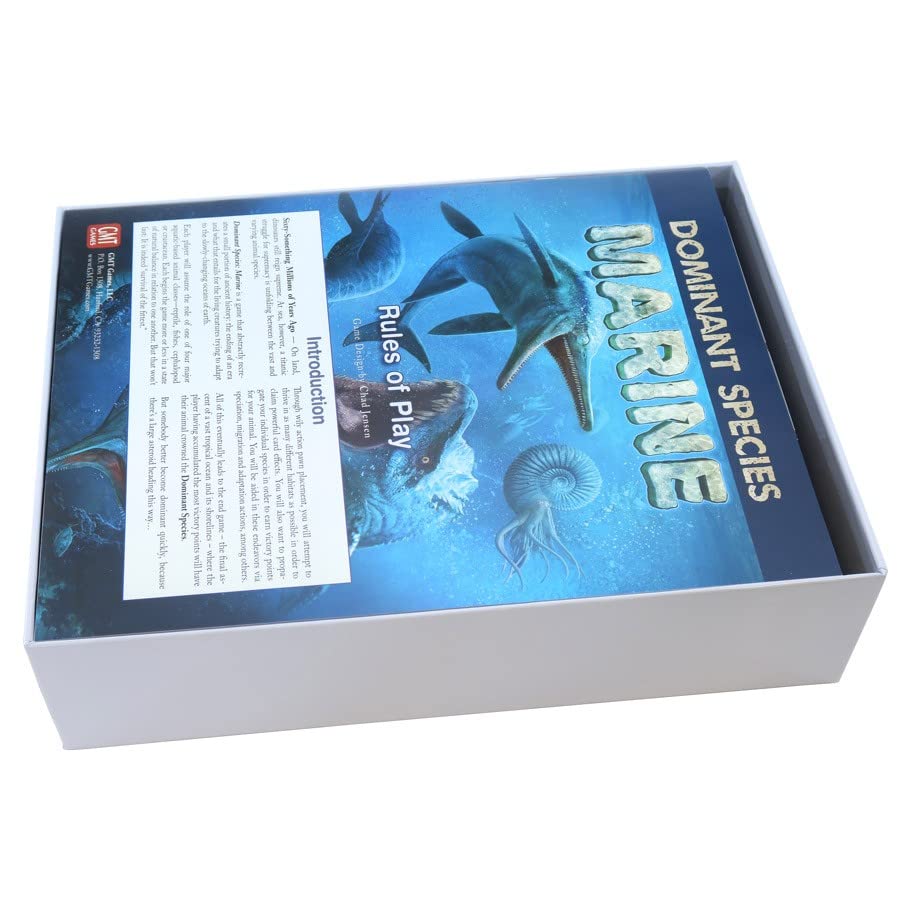 Foto 1 | Caja De Juego De Mesa Con Insertos Plegados, Espacio Plegado, Especie Dominante Marina - Venta Internacional.