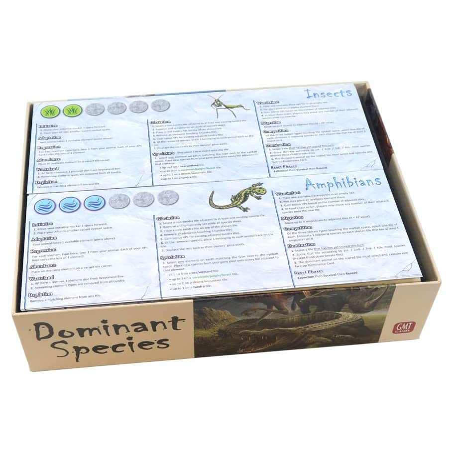 Foto 3 pulgar | Caja De Juego De Mesa Con Insertos Plegados, Espacio Plegado, Especie Dominante Marina - Venta Internacional.