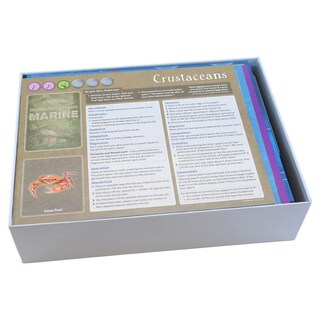 Foto 4 | Caja De Juego De Mesa Con Insertos Plegados, Espacio Plegado, Especie Dominante Marina - Venta Internacional.