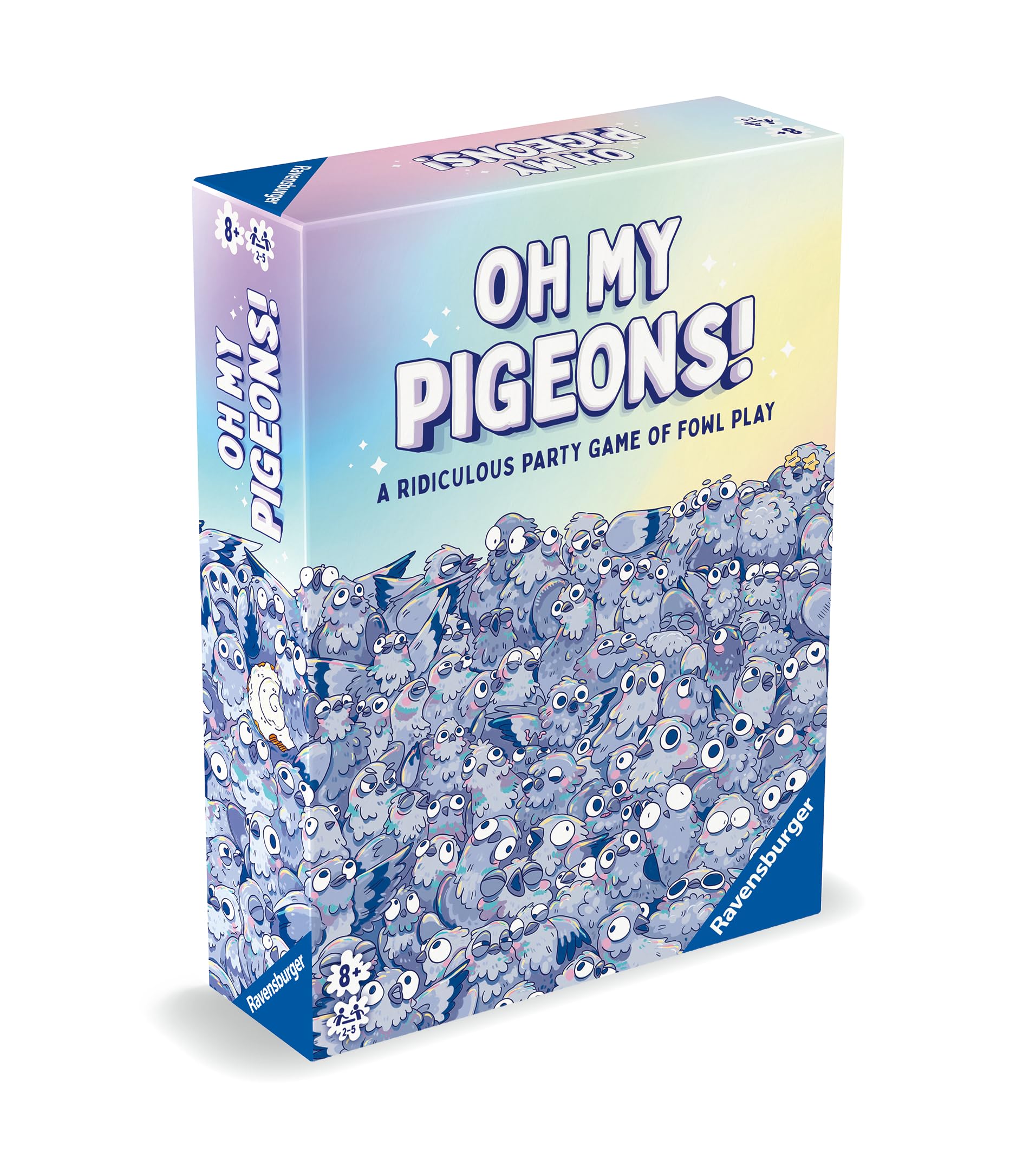 Foto 6 pulgar | Juego de Fiesta Ravensburger Oh My Pigeons! Funny Family - Venta Internacional