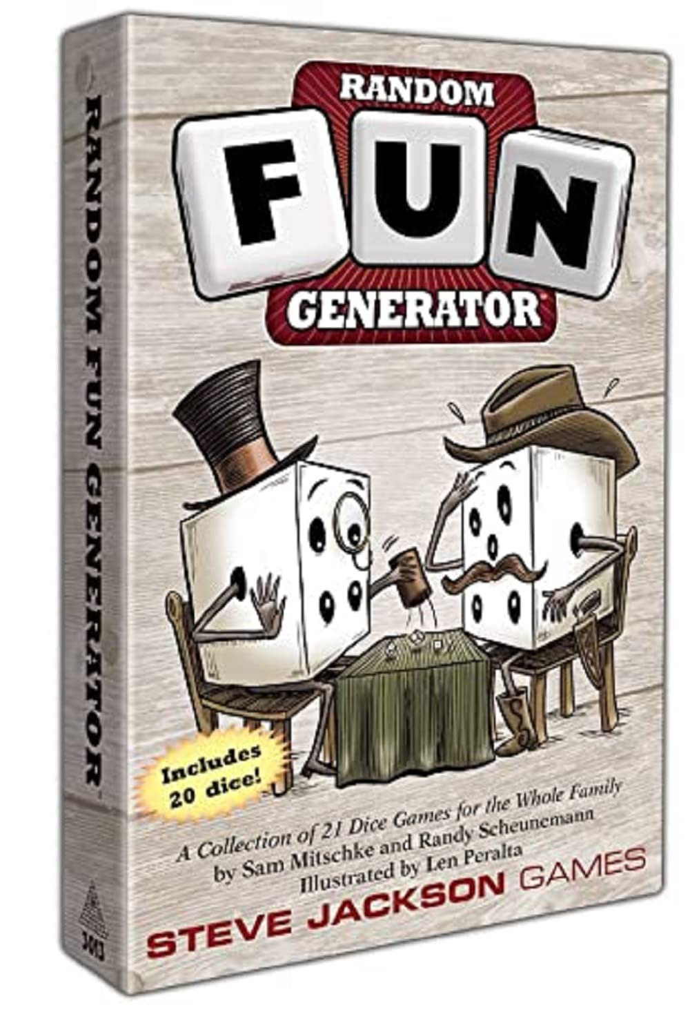Foto 2 pulgar | Game Steve Jackson Games Random Fun Generator con 21 Juegos de Dados - Venta Internacional