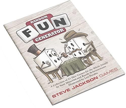 Foto 3 | Game Steve Jackson Games Random Fun Generator con 21 Juegos de Dados - Venta Internacional