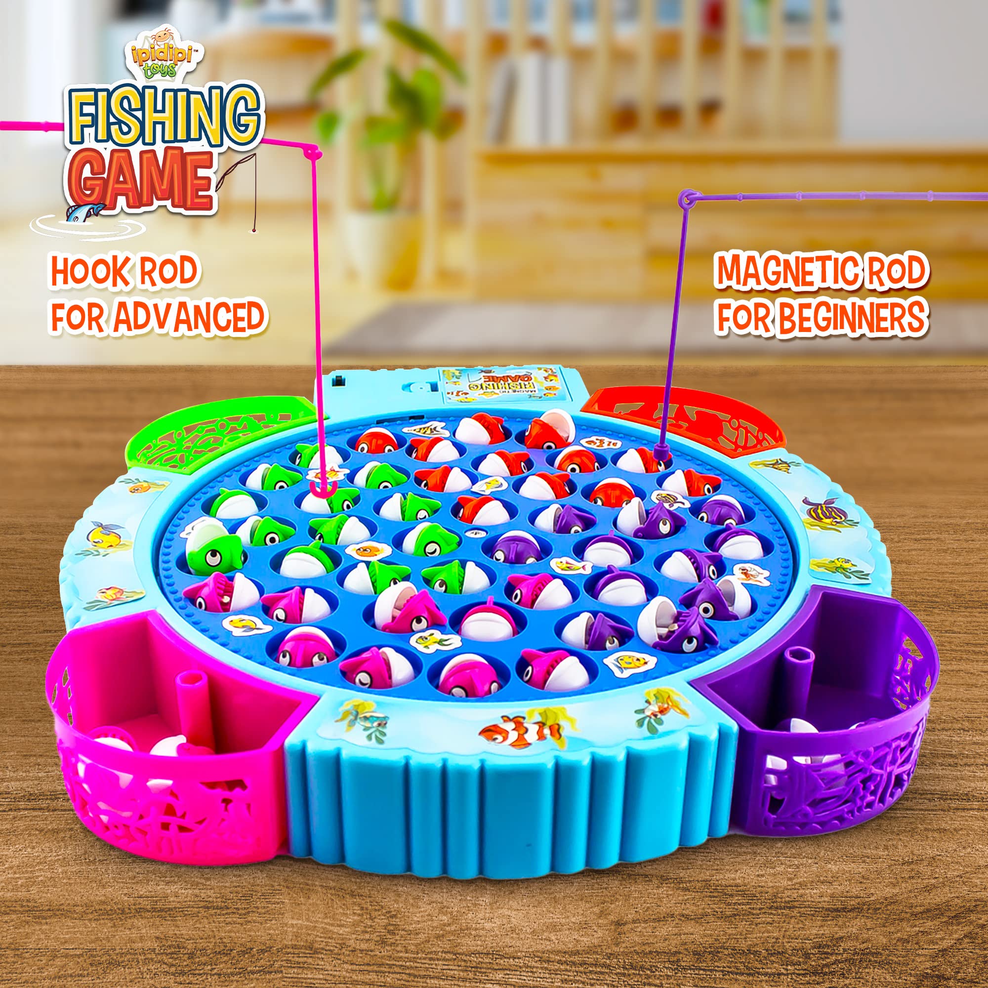 Foto 7 pulgar | Juego de Pesca Ipidipi Toys para Niños - Venta Internacional