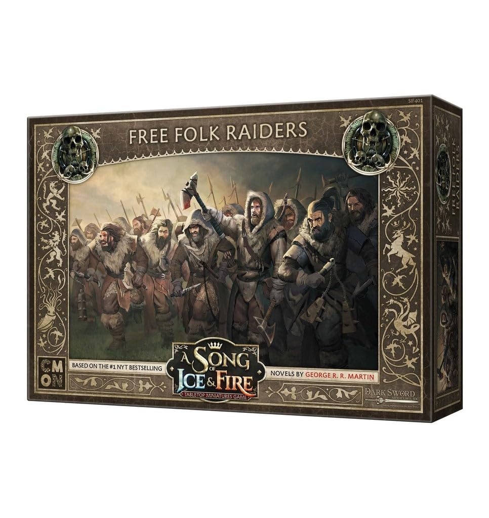 Foto 3 pulgar | Juego De Estrategia Cmon A Song Of Ice And Fire Free Folk Raiders - Venta Internacional.