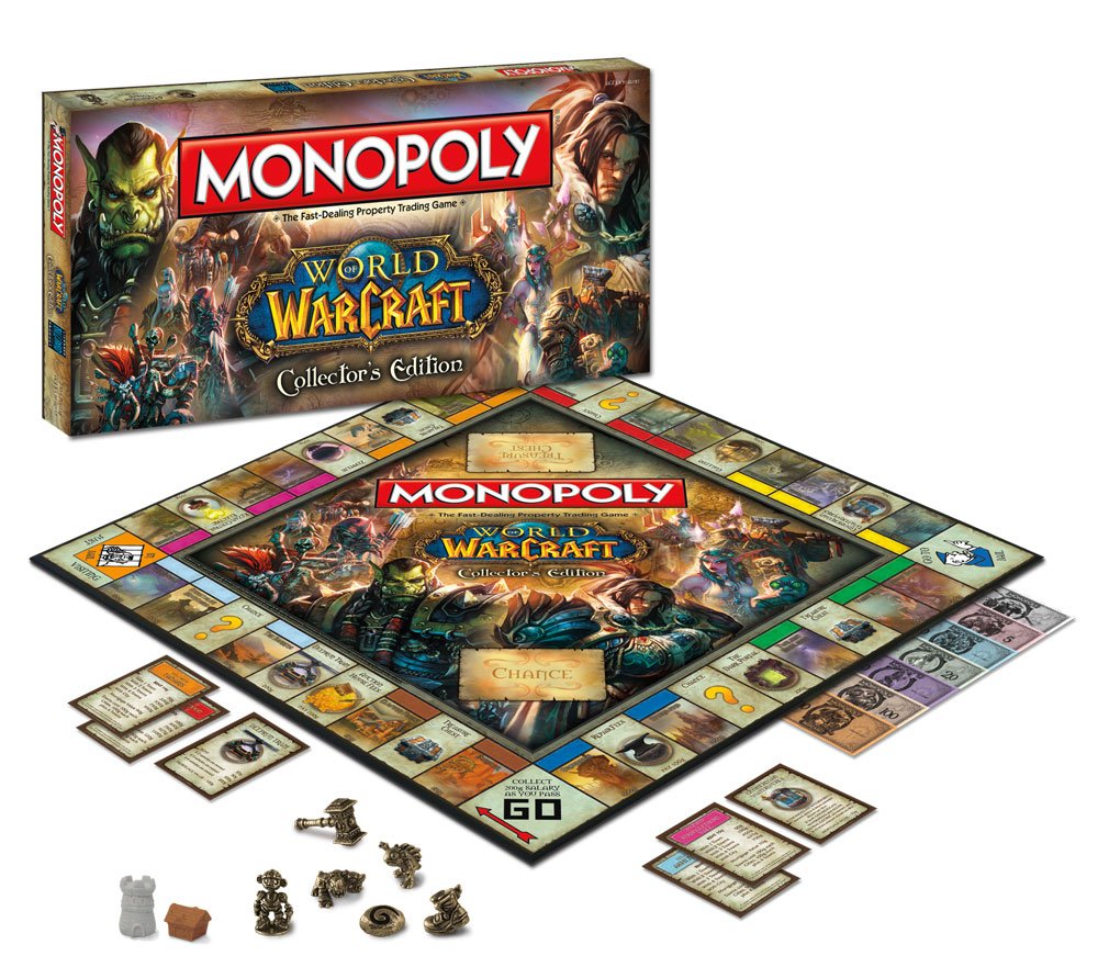 Foto 2 | Juego De Mesa Monopoly World Of Warcraft Collector's Edition - Venta Internacional.