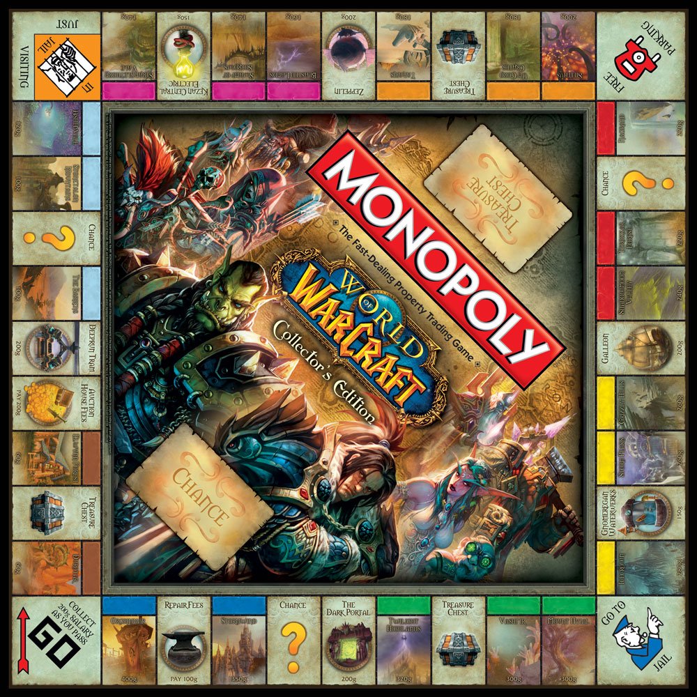 Foto 5 pulgar | Juego De Mesa Monopoly World Of Warcraft Collector's Edition - Venta Internacional.