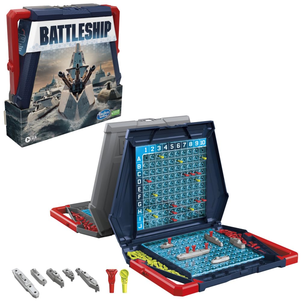 Foto 1 | Juego De Mesa Hasbro Gaming Battleship Classic Kids 7+ Years - Venta Internacional.