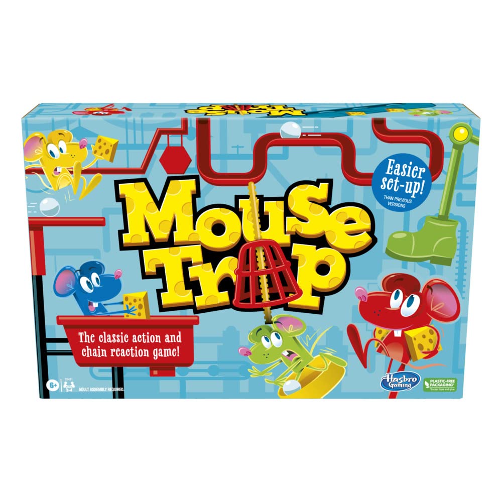 Juego De Mesa Hasbro Gaming Mouse Trap Kids 6+ Years Multicolor - Venta Internacional.