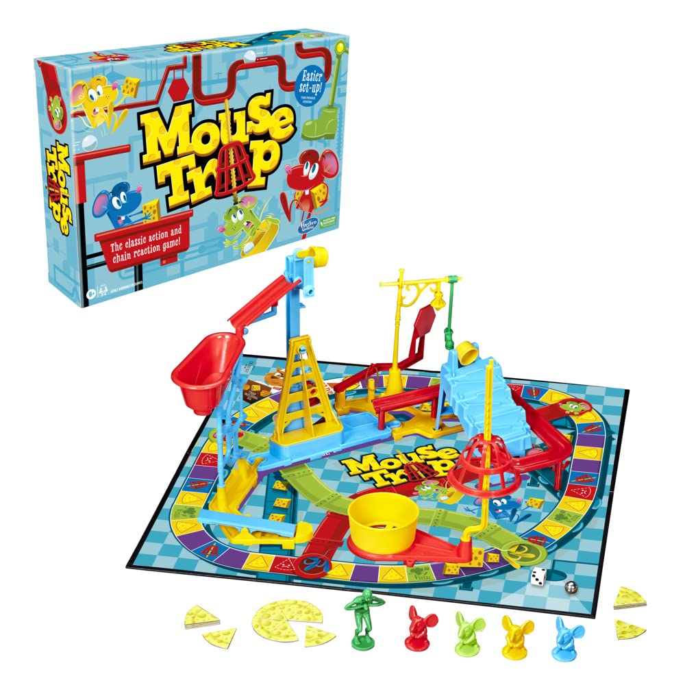 Foto 2 | Juego De Mesa Hasbro Gaming Mouse Trap Kids 6+ Years Multicolor - Venta Internacional.