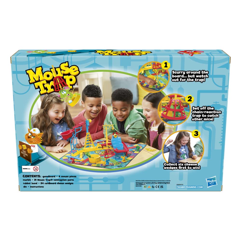 Foto 6 pulgar | Juego De Mesa Hasbro Gaming Mouse Trap Kids 6+ Years Multicolor - Venta Internacional.