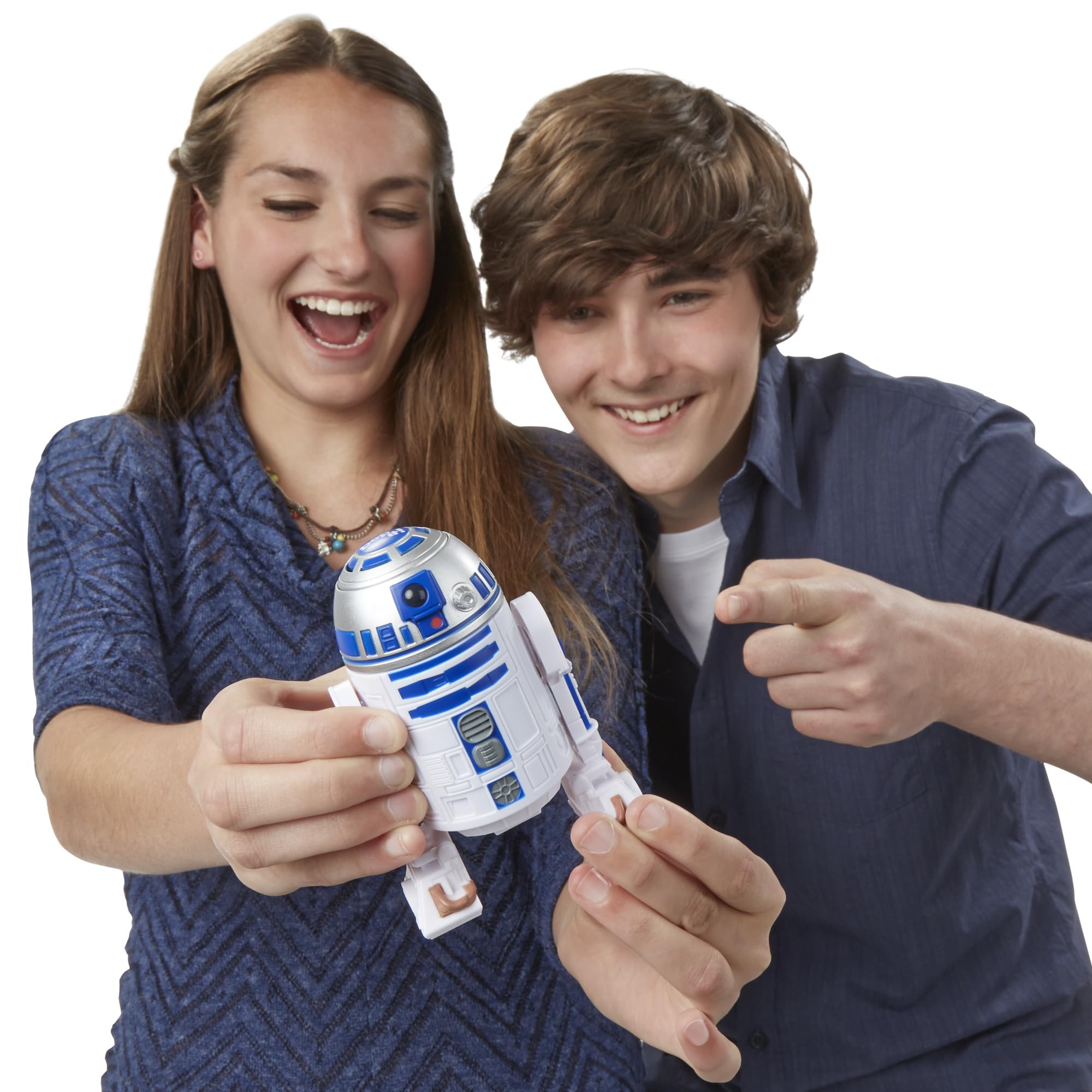 Foto 6 pulgar | Juego Electrónico Hasbro Bop It! Edición Star Wars R2-d2 - Venta Internacional.