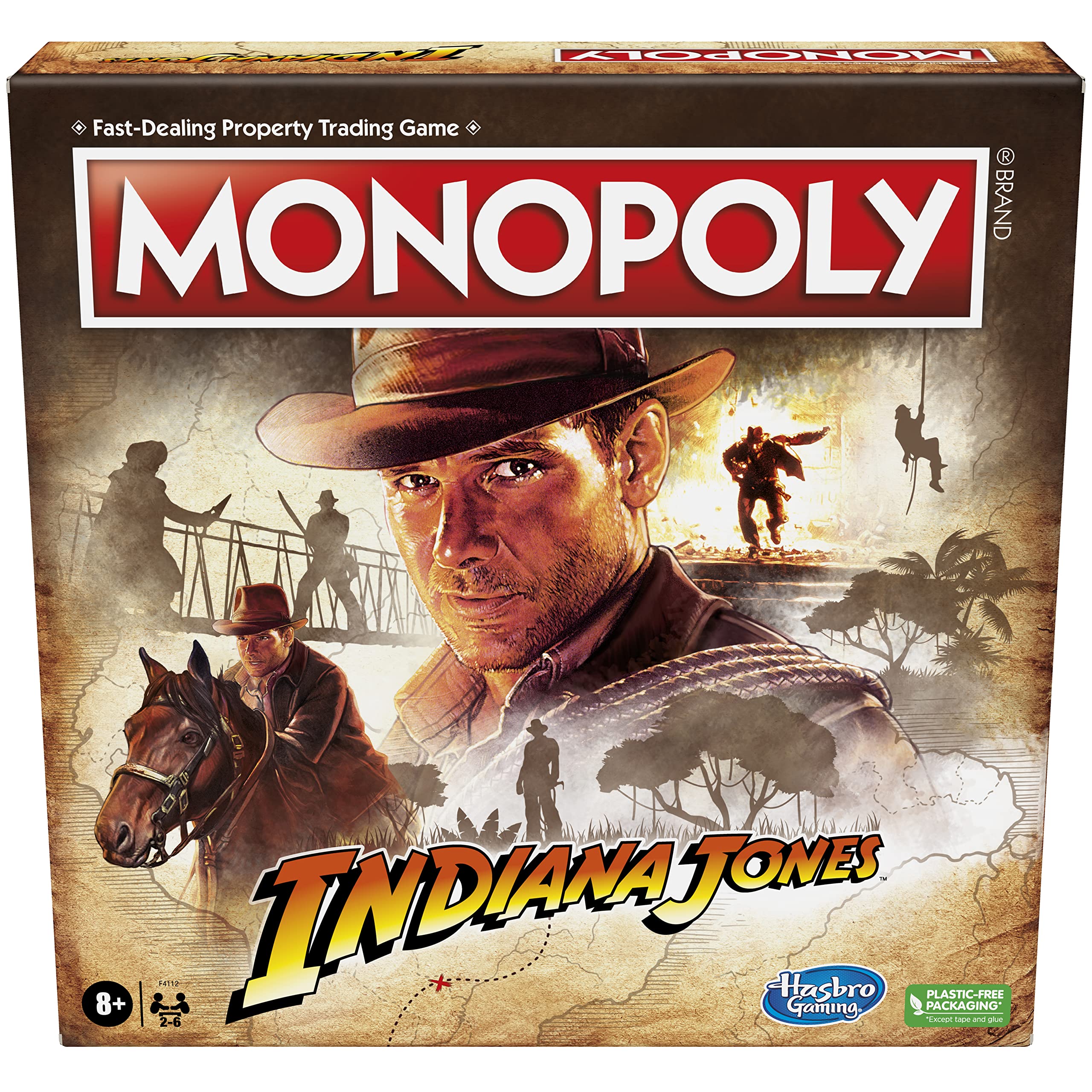 Foto 2 pulgar | Juego De Mesa Hasbro Gaming Monopoly Indiana Jones Edition - Venta Internacional.