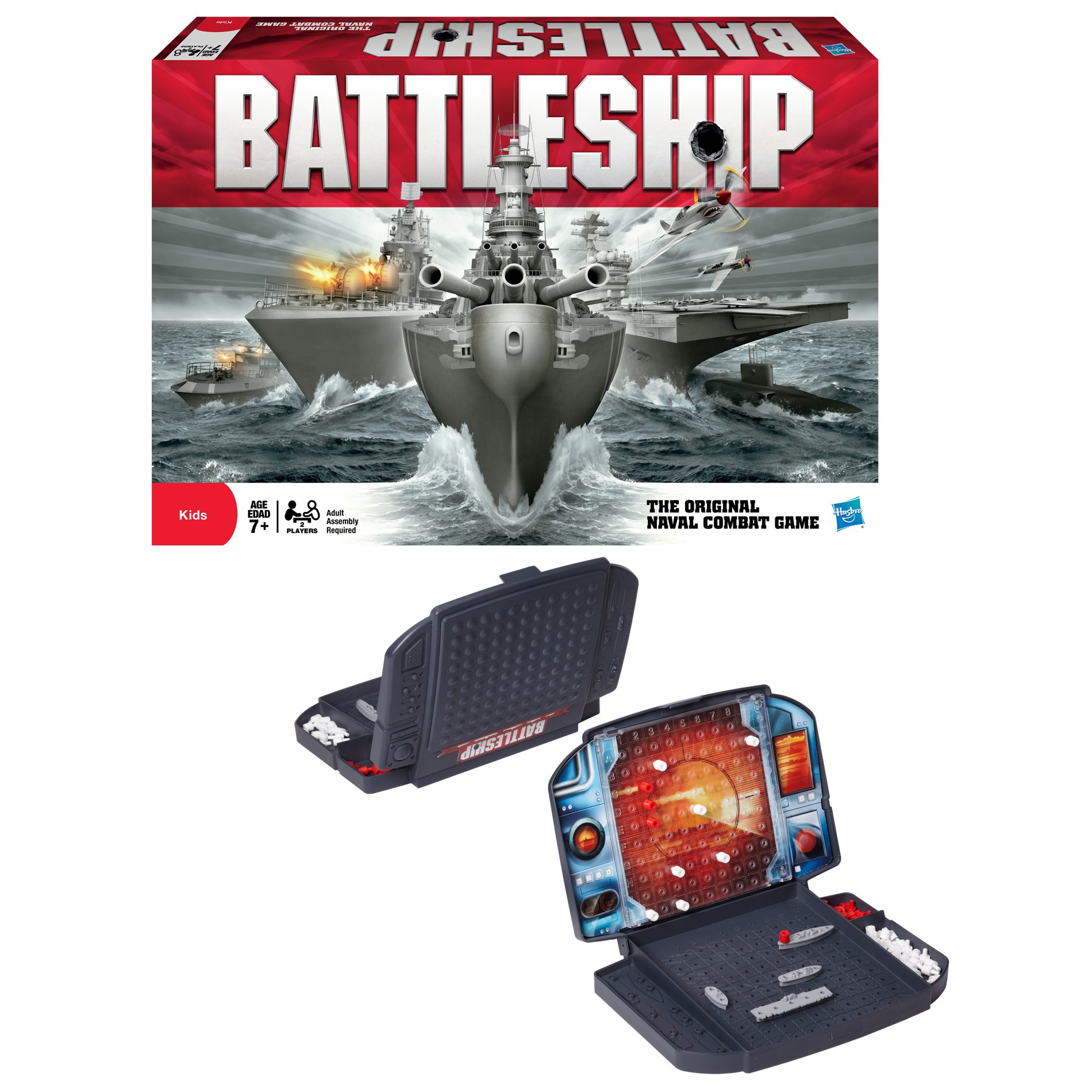 Foto 3 pulgar | Juego De Mesa Hasbro Gaming Battleship Para Niños Mayores De 7 Años - Venta Internacional.